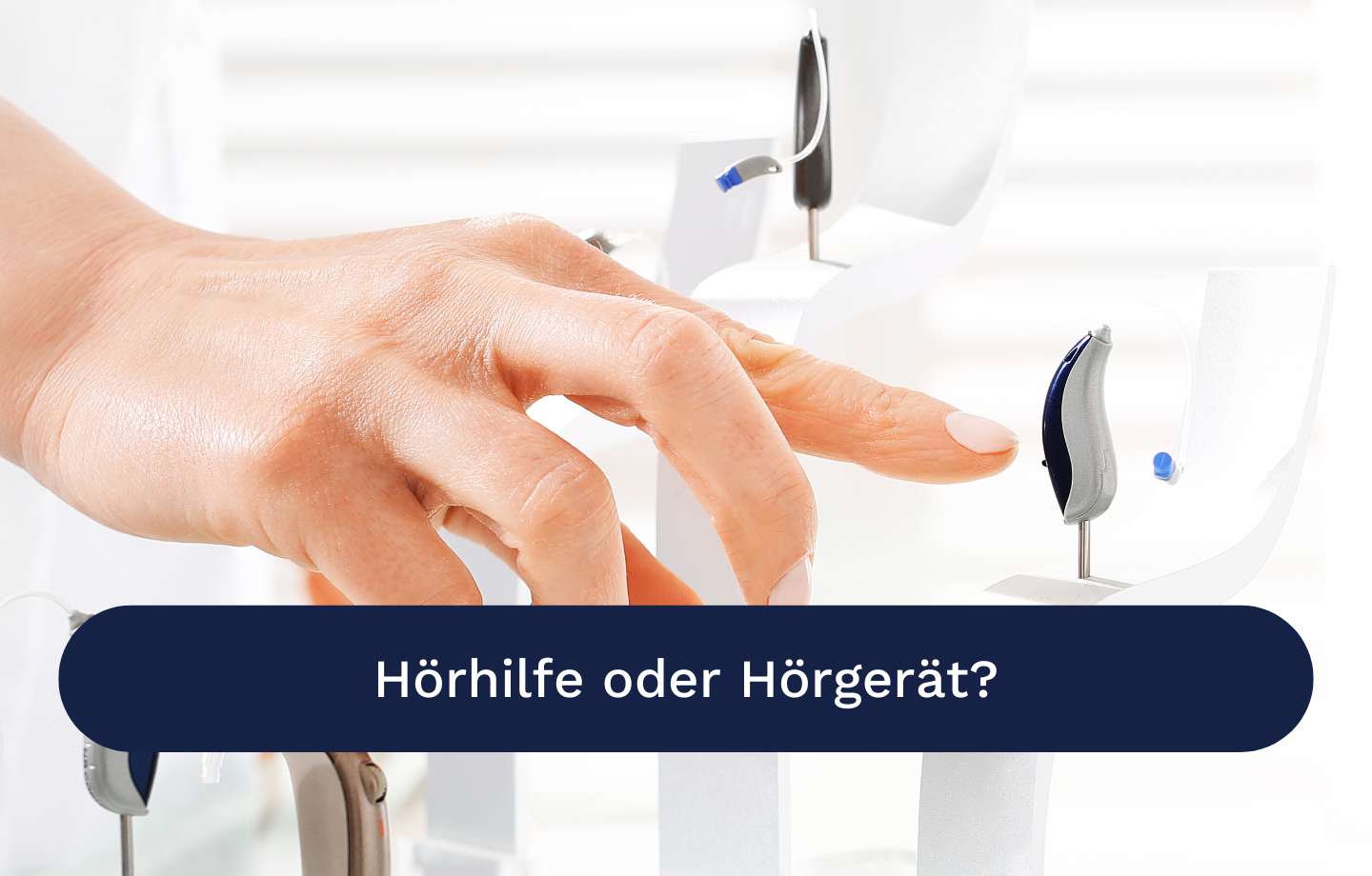 Hörhilfe oder Hörgerät