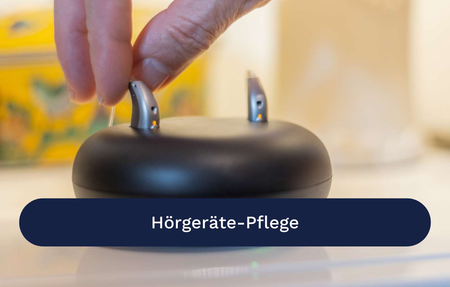 Hörgeräte-Pflege