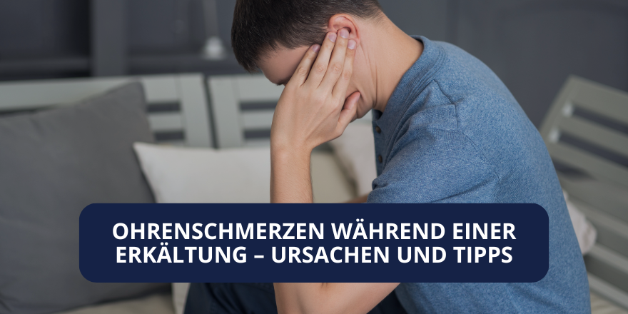 Ohrenschmerzen bei einer Erkältung