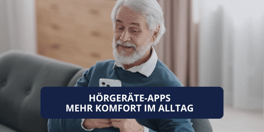 Hörgeräte-Apps im Alltag nutzen