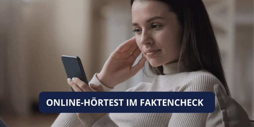 Online-Hörtest im Faktencheck